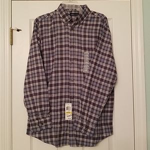 Plaid Flannel Button Down Shirt